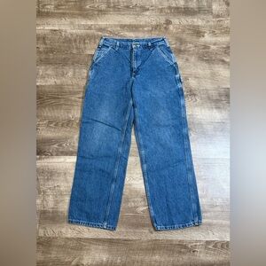 Carhartt B13 DST Carpenter Jeans Mens 31x30 Relaxed Fit Workwear Denim Pants EUC